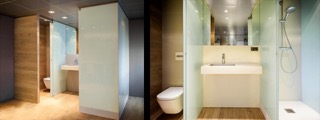 Baños de dos ambientes