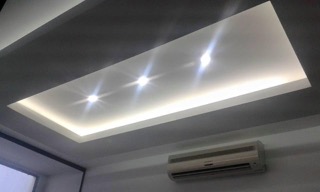 Con garganta para luz difusa